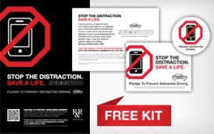 Free Help Prevent Distracted Driving - School Campaign Kit