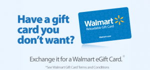 Walmart CardCash - Exchange Gift Cards For A Walmart eGift Card