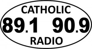Free Catholic Radio Sticker