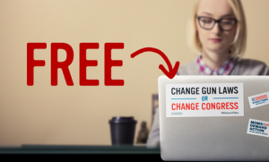 Free Change Gun Laws Or Change Congress Sticker