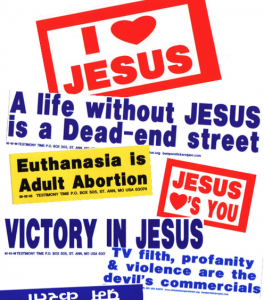 Free Christian Bumper Stickers