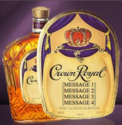Download Free Personalized Crown Royal Labels | JustFreeStuff