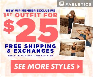 Fabletics 2 Piece Outfit For $25 + Free Shipping