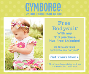 Free Gymboree Bodysuit ($7.95 Value)