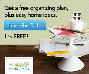 Free 30-Day Organizing Checklist From Home Made Simple