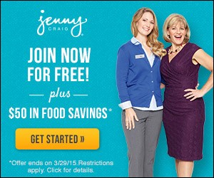 Join Jenny Craig And Get $50 In Food Savings