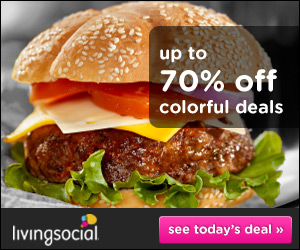 LivingSocial: Get up to 70% off great deals on restaurants, spas, and experiences in your city!