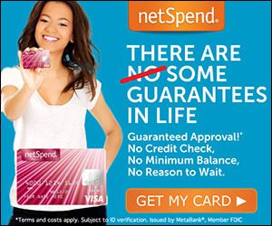 Get a NetSpend Visa Prepaid Card