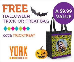 Free Personalized Halloween Trick-or-Treat Bag